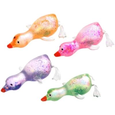 Игрушка «Гусь» мялка, 15 см, микс