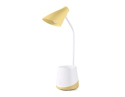 Ambrella Светодиодная настольная лампа с аккумуляторной батареей, USB-проводом и канцелярским стаканом Desk DE564