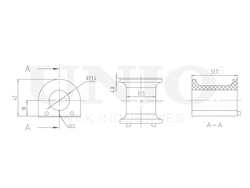 Втулка переднего стабилизатора UNIO RMP-10227