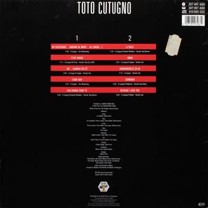Toto Cutugno / Per Amore O Per Gioco (LP)