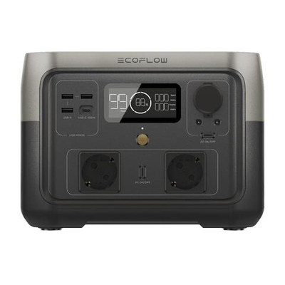 Портативная зарядная станция EcoFlow RIVER 2 Max, 500 Вт