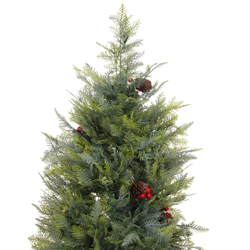 Ёлка светодиодная «Лесная радость» 120 см (460 веток) 140 ламп LED, цвет свечения-Теплый белый