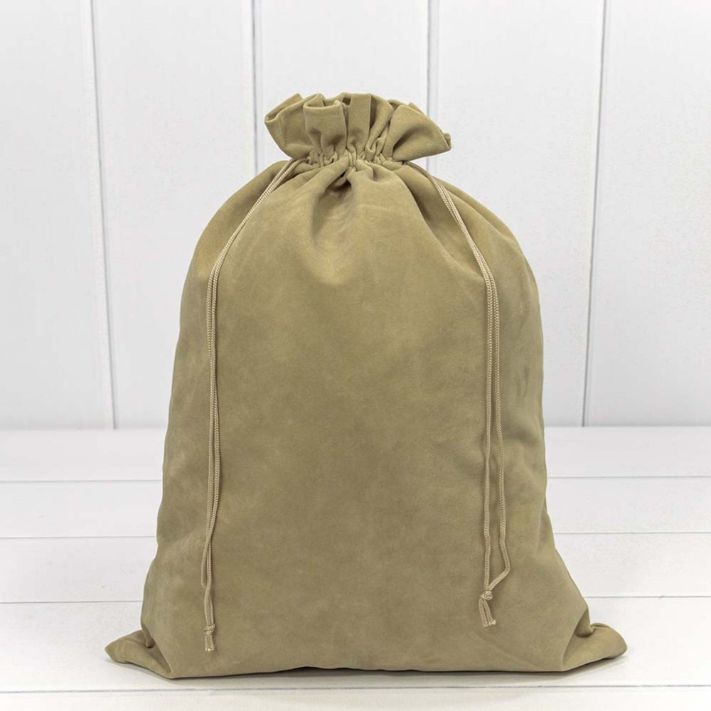 Мешочек 30х40см Бархат класс А (Капучино)