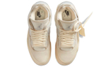 Кроссовки Off-White X Jordan Air Jordan 4 "Sail" (Женская размерная сетка)