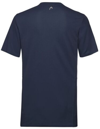 Футболка для мальчика теннисная Head Club Tech T-Shirt - dark blue