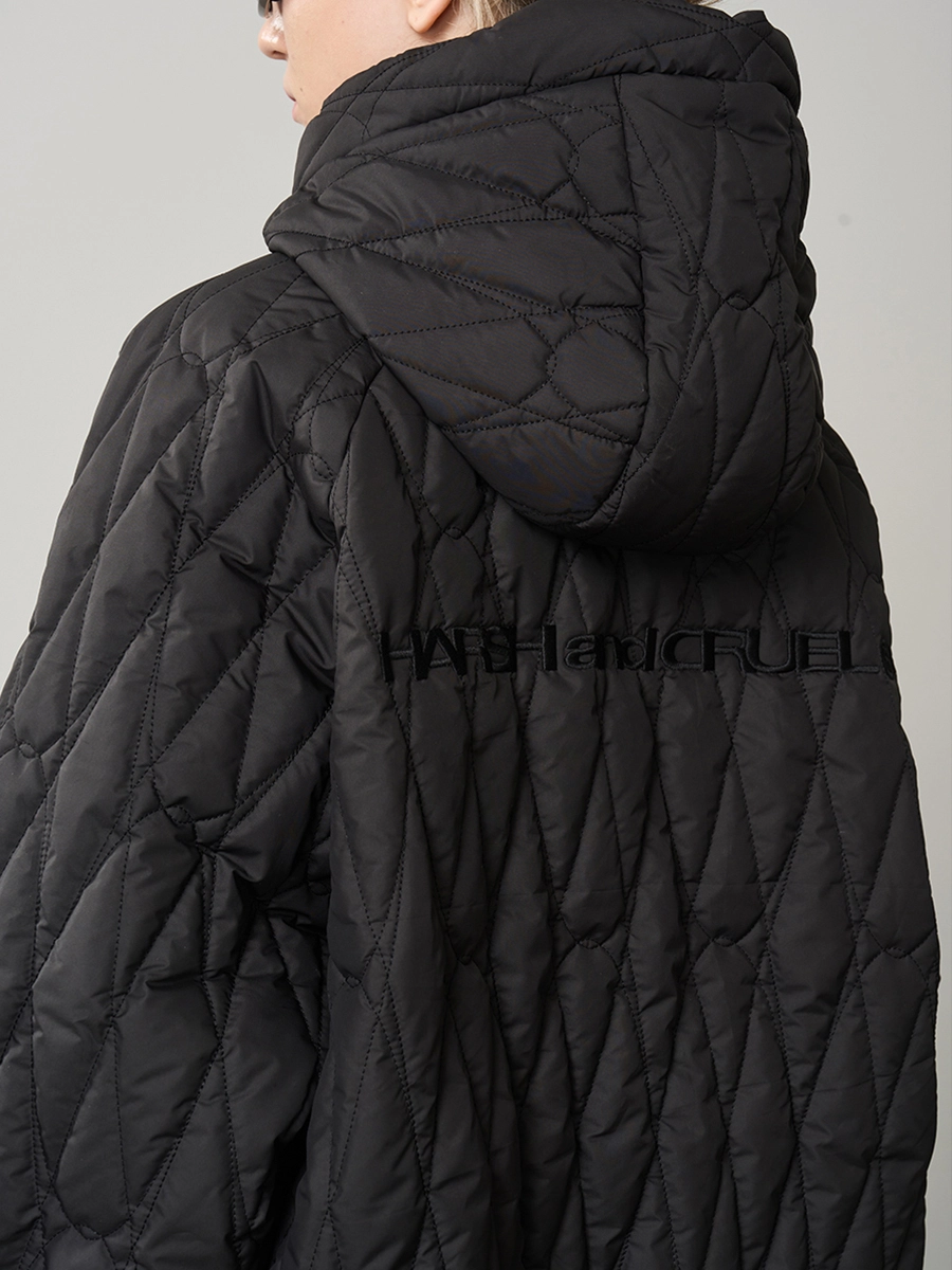 Стёганая куртка HARSHandCRUEL Hooded Quilted Jacket