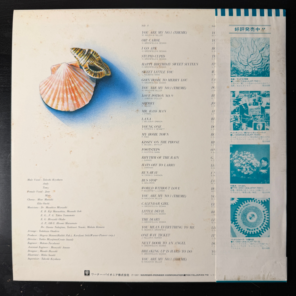 Сборник Shockin' 60's (Япония 1981г.)