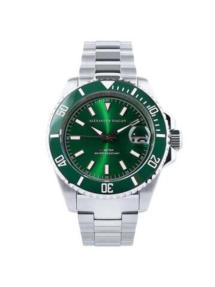 Часы механические Neptune Automatic, зеленые