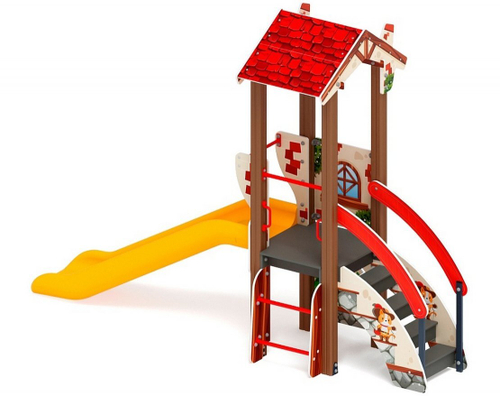 Детский игровой комплекс В гостях у сказки Н 900 ДИК 1.05.01-21