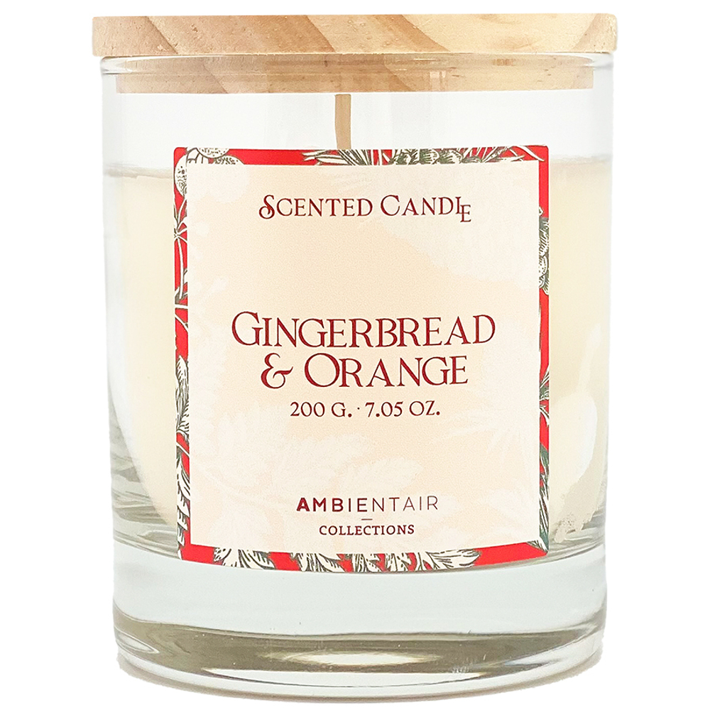 Свеча ароматическая gifting, Имбирное печенье, 40 ч