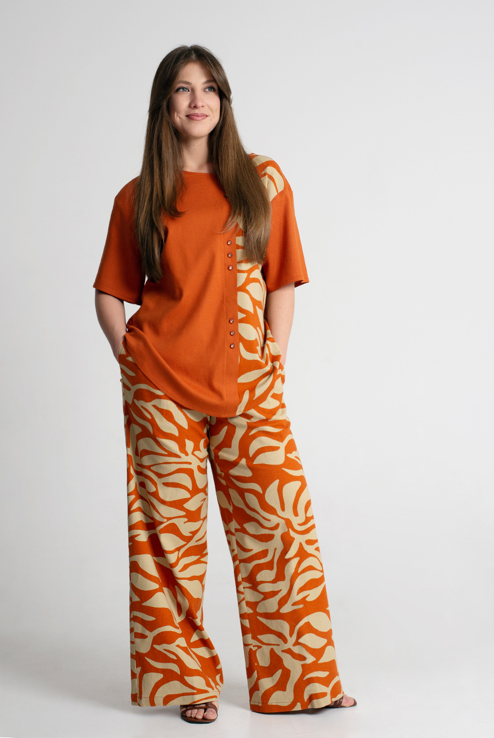 Туника 4603В, Терракот #363Тер204603В