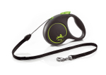 Flexi new Black Design рулетка для собак 12 кг трос 5 м.