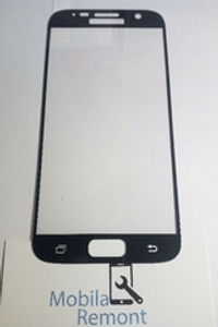 Защитное стекло "С рамкой" для Samsung G930F (S7) Черное
