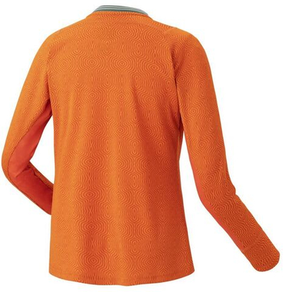 Женская теннисная футболка (dł. Рукава) Yonex RG Longsleeve T-Shirt - bright orange