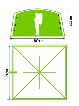 Тент-шатер автомат. Norfin TORINO NF
