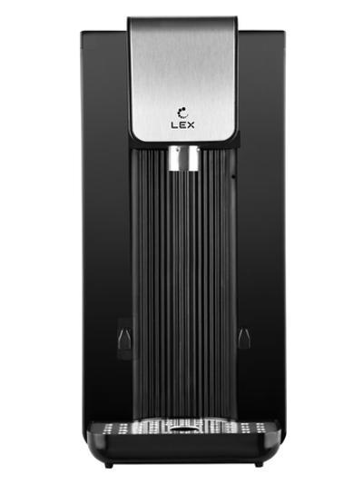 Lex LXTP 3622, термопот, 2,5 литра  (черный + брашированная сталь)