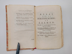 "Essai sur la fortification. Эссе об укреплении.". Henrik Horft (Генрих Горст ). 1744 г.