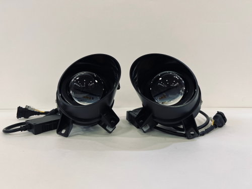 № 4 + J58 bi-led белый / Птф линзы, 2 режима ближний/дальний ( Audi )