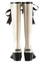 Сапоги BoomBoots White&Black High