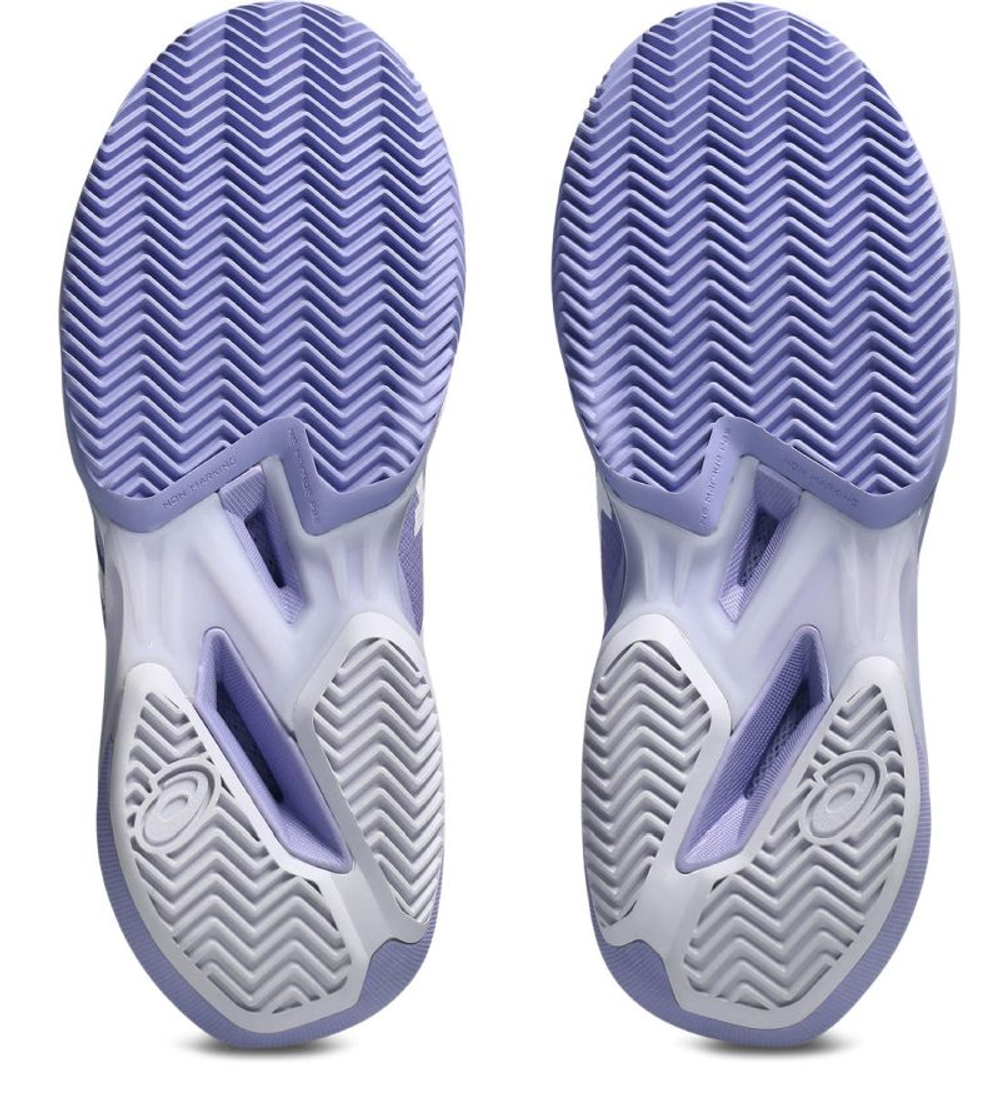 Женские Кроссовки теннисные Asics Solution Speed FF 4 Clay - bluebella/white