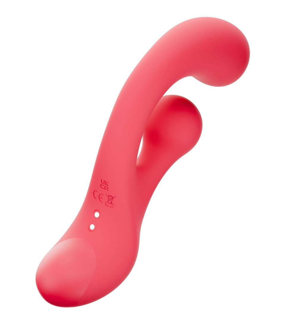 Ротационный вибратор-кролик Sway - 17,5 см.