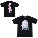 A Bathing Ape Sakura Photo Ape Head Tee черный