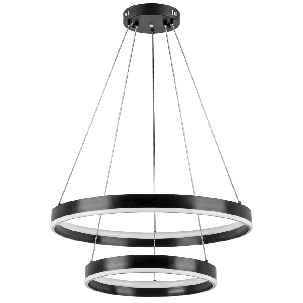 736427 Люстра ROTONDA 165W LED 5040LM 120G ЧЕРНЫЙ 3000-6000K