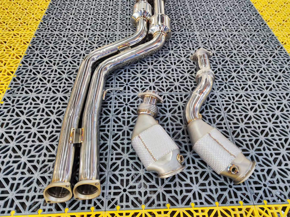 Спортивная выхлопная система с заслонками для BMW M3 M4 F80 F82 F83 3.0 2014-2020 БМВ