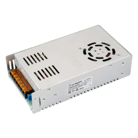 Блок питания JTS-360-24-A (0-24V, 15A, 360W) (Arlight, IP20 Сетка, 2 года) 025994