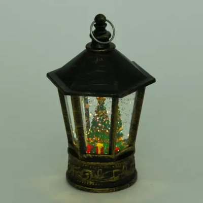 Сувенир с подсветкой «Фонарь-Ёлочка» 8*7*14 см