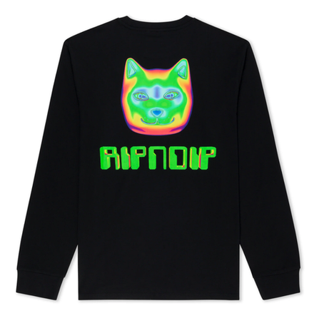 Лонгслив Ripndip Thermal Nermal Long Sleeve Black