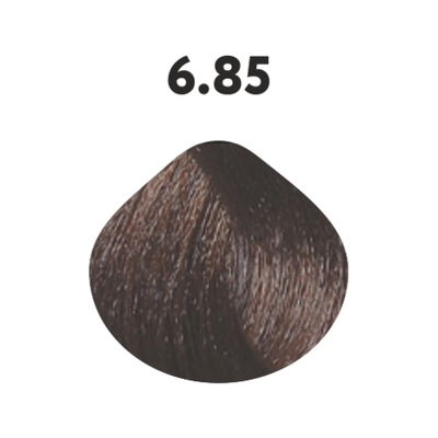 6.85 крем-краска KAARAL Baco Color Collection темный махагоново-коричневый блондин - 100 мл.