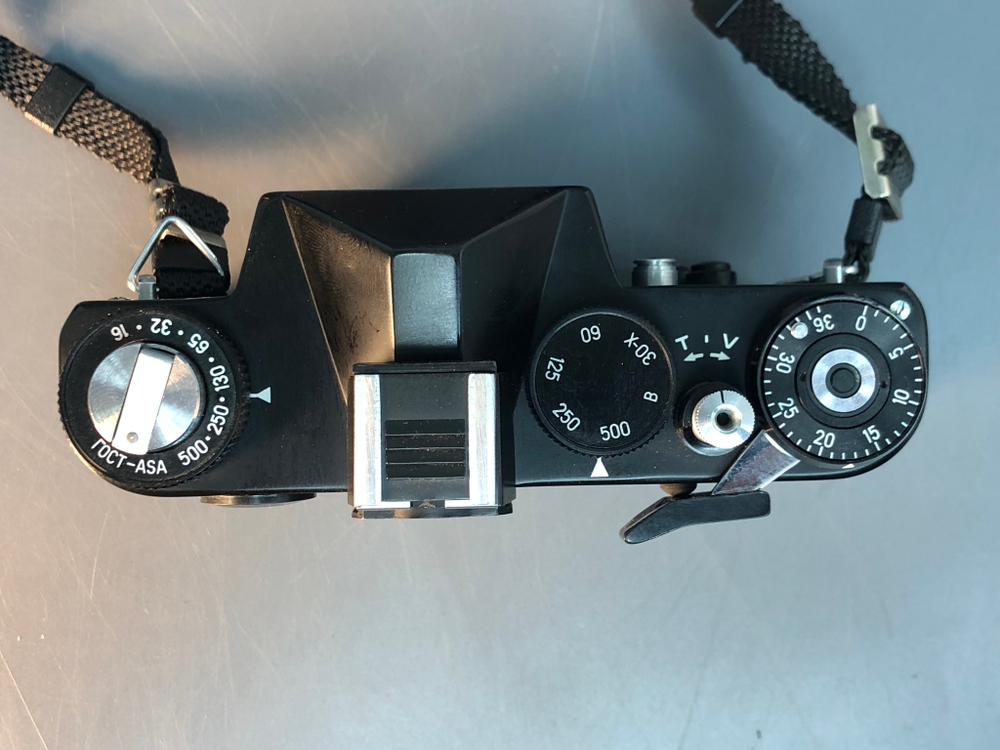Зенит 12 СД + Helios 44M-4