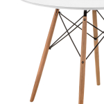 Стол деревянный Woodville Table 90 white, wood