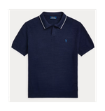Фактурная рубашка из хлопка и льна Polo Ralph Lauren