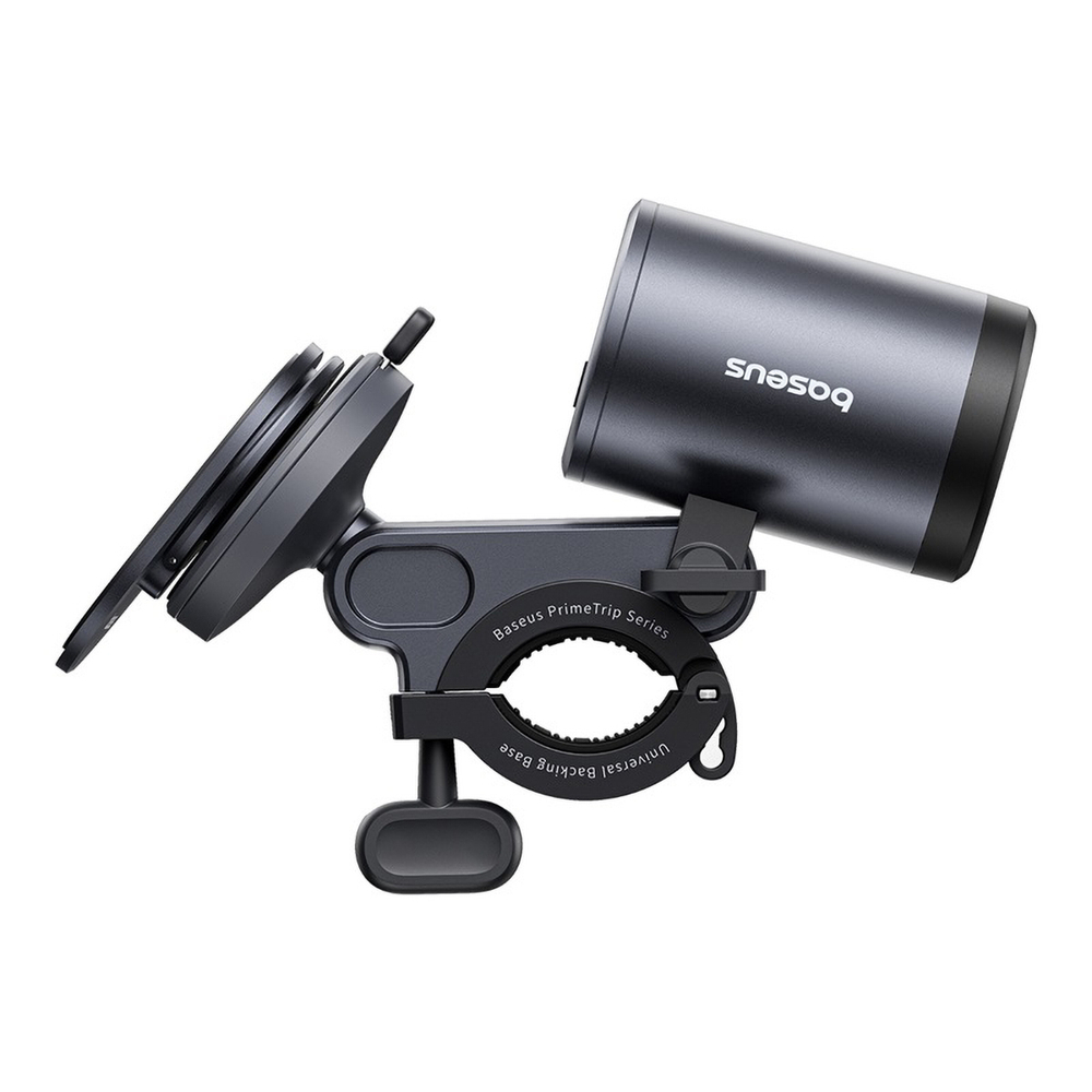 Мото/Вело Держатель + Фонарик Baseus PrimeTrip Series Dual-Color Bike Light 2-in-1 Set