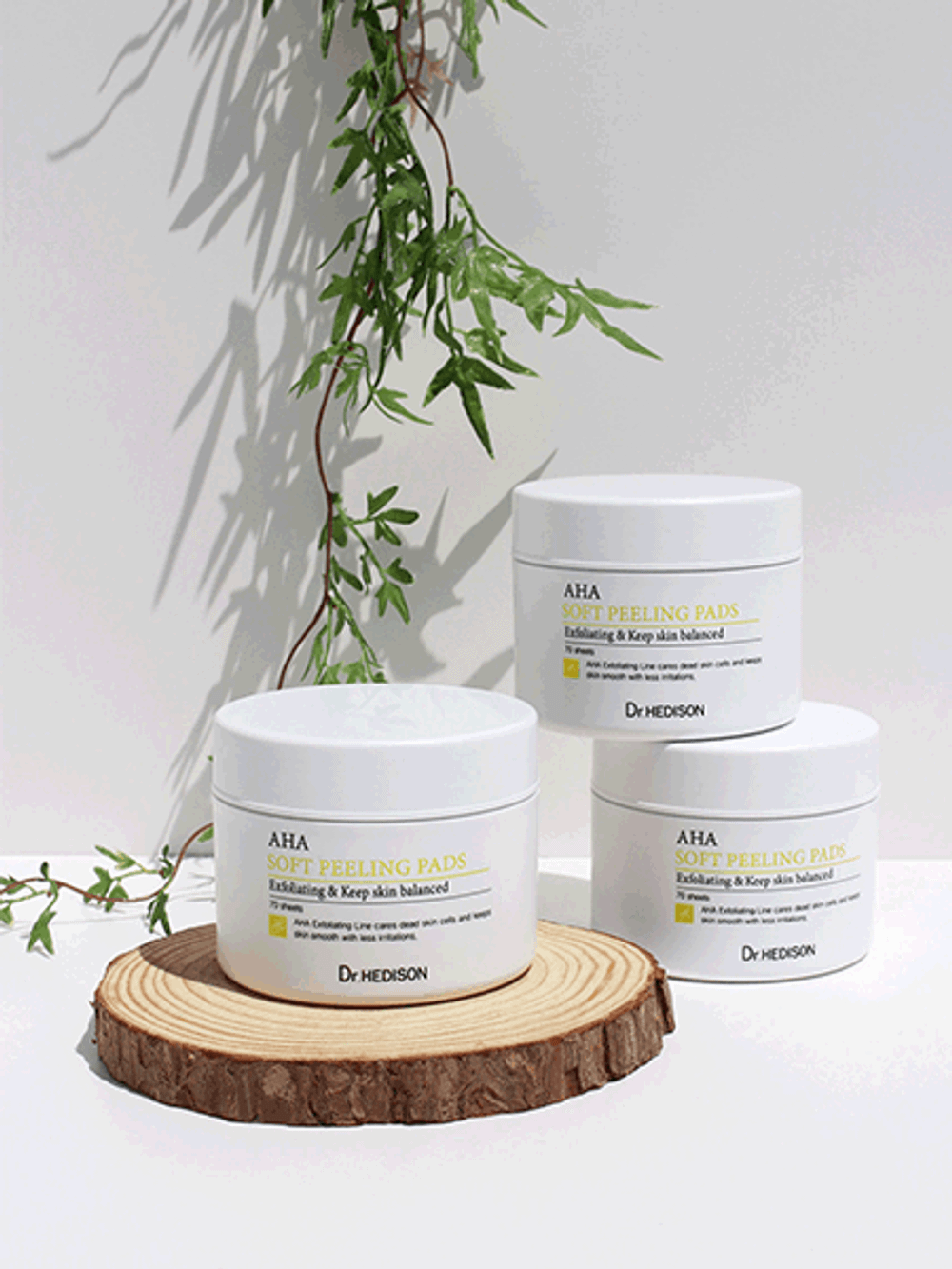Салфетки для лица Dr. Hedison AHA Soft Peeling pad