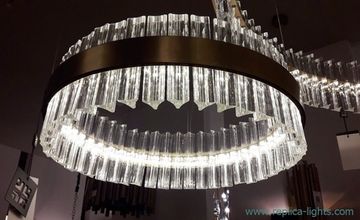 replica Saturno LED Pendant by Baroncelli 30 cm