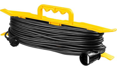 STAYER MF-207, ПВС, 2 x 0.75 мм2, 30 м, 2200 Вт, силовой удлинитель-шнур на рамке (55018-30)