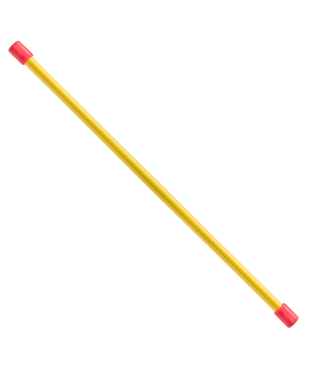 Бодибар 1200 мм, 2 кг, желтый