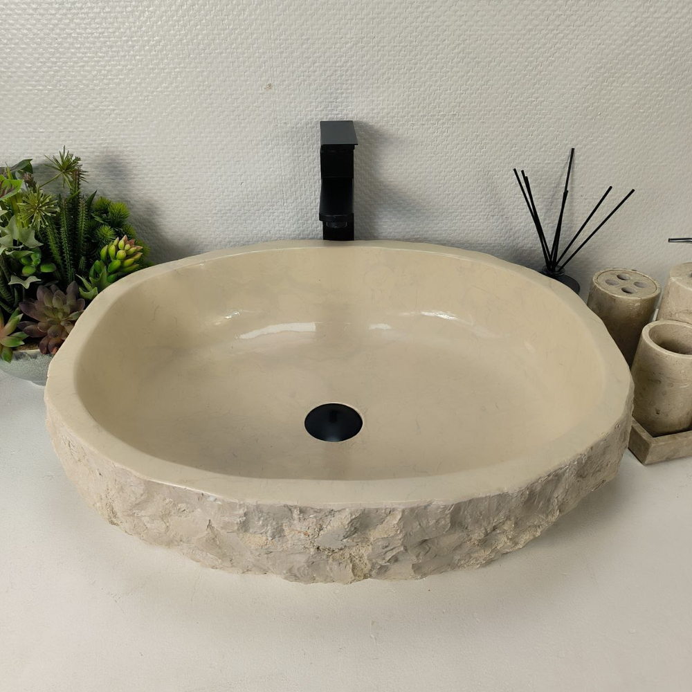 Раковина из мрамора Erozy Cream EM-64949 57*47*15 0877