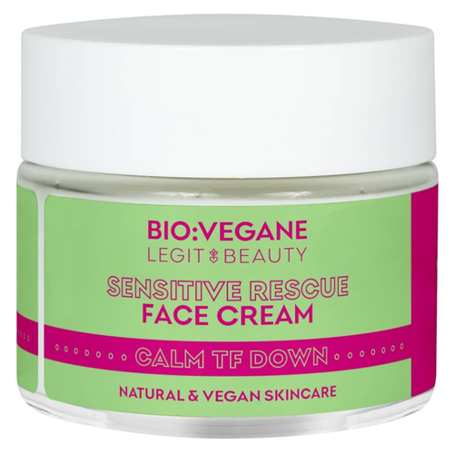 BIO:VEGANE крем для чувствительной кожи лица ORGANIC:VEGANE Sensitive Rescue Face Cream, 50 мл