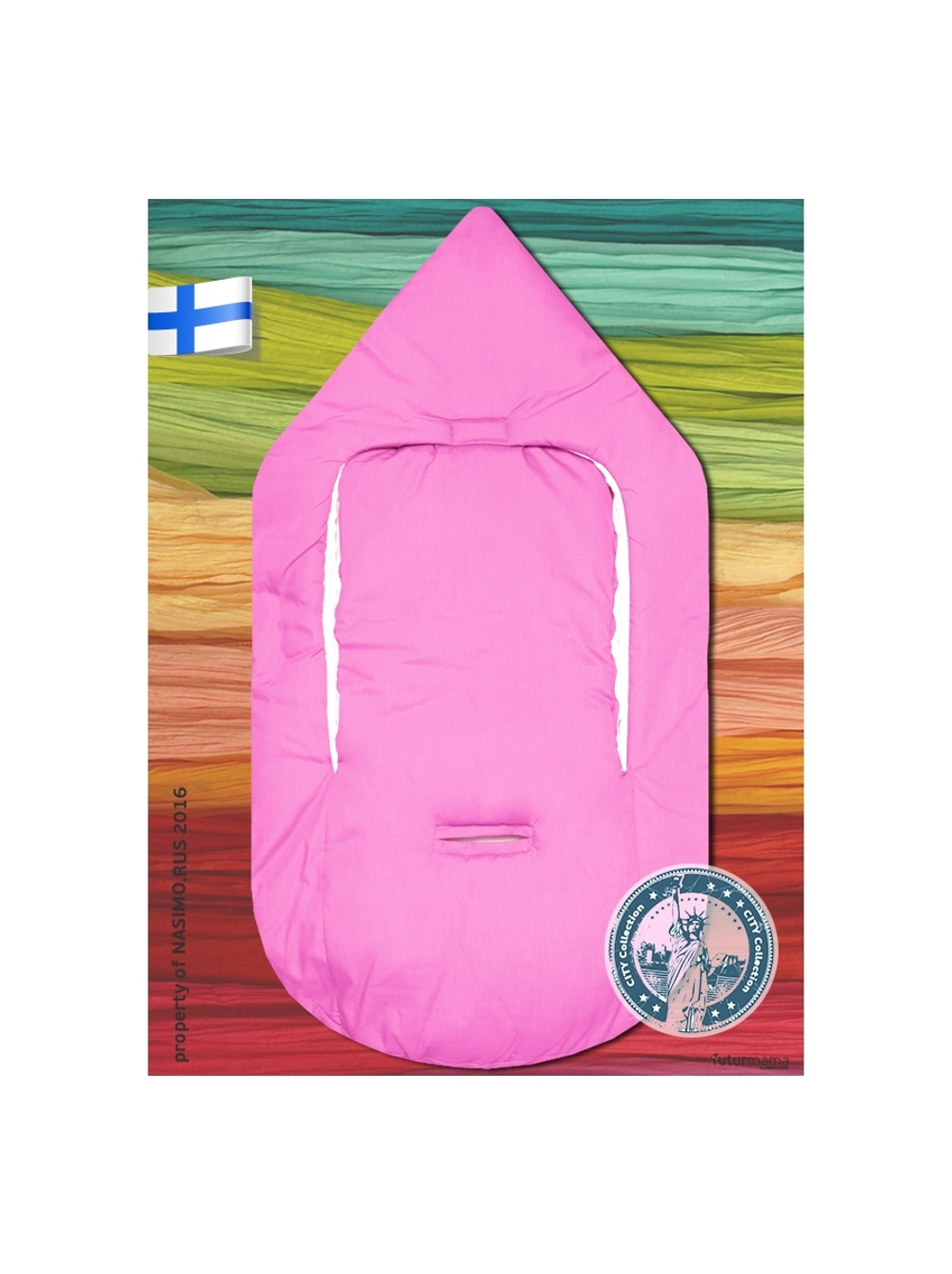 Конверт для автокресла Futurmama Strawberry pie