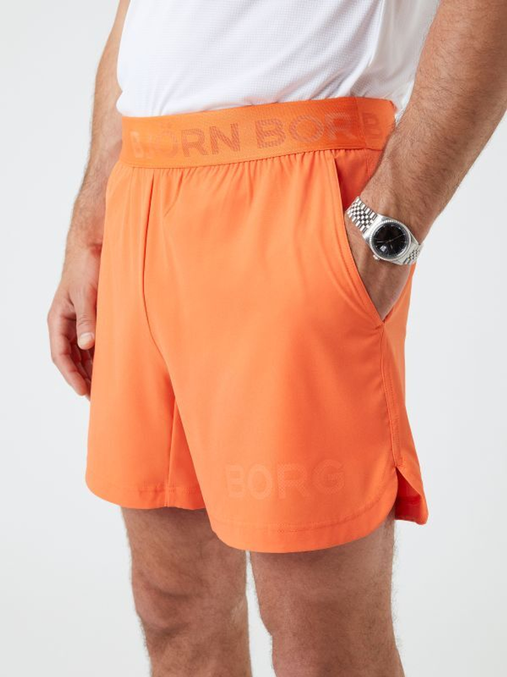 Мужские теннисные шорты Björn Borg Short Shorts - orange