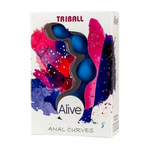 Анальная цепочка Triball синяя от Alive