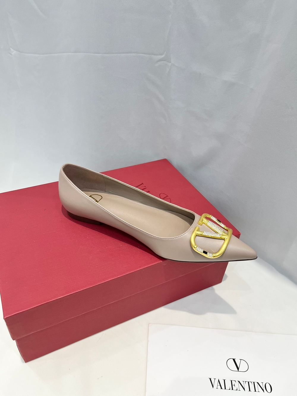 Valentino Vlogo Ballet Flat