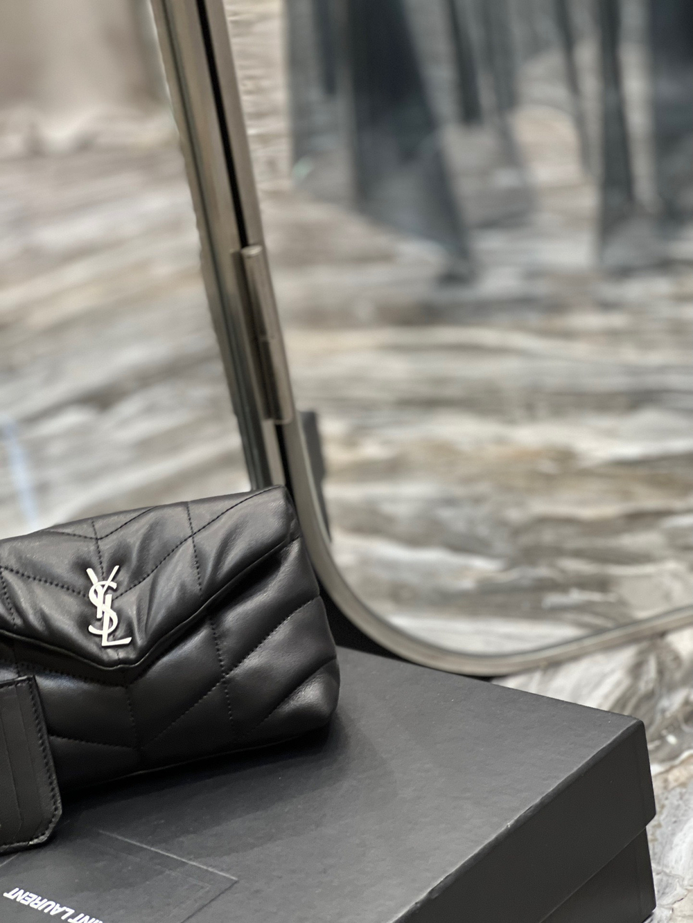 Saint Laurent Loulou Puffer Bag 18 cm