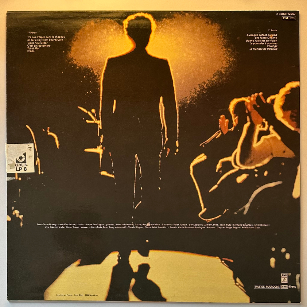 Gilbert Becaud - A L'Olympia (Франция 1980г.)