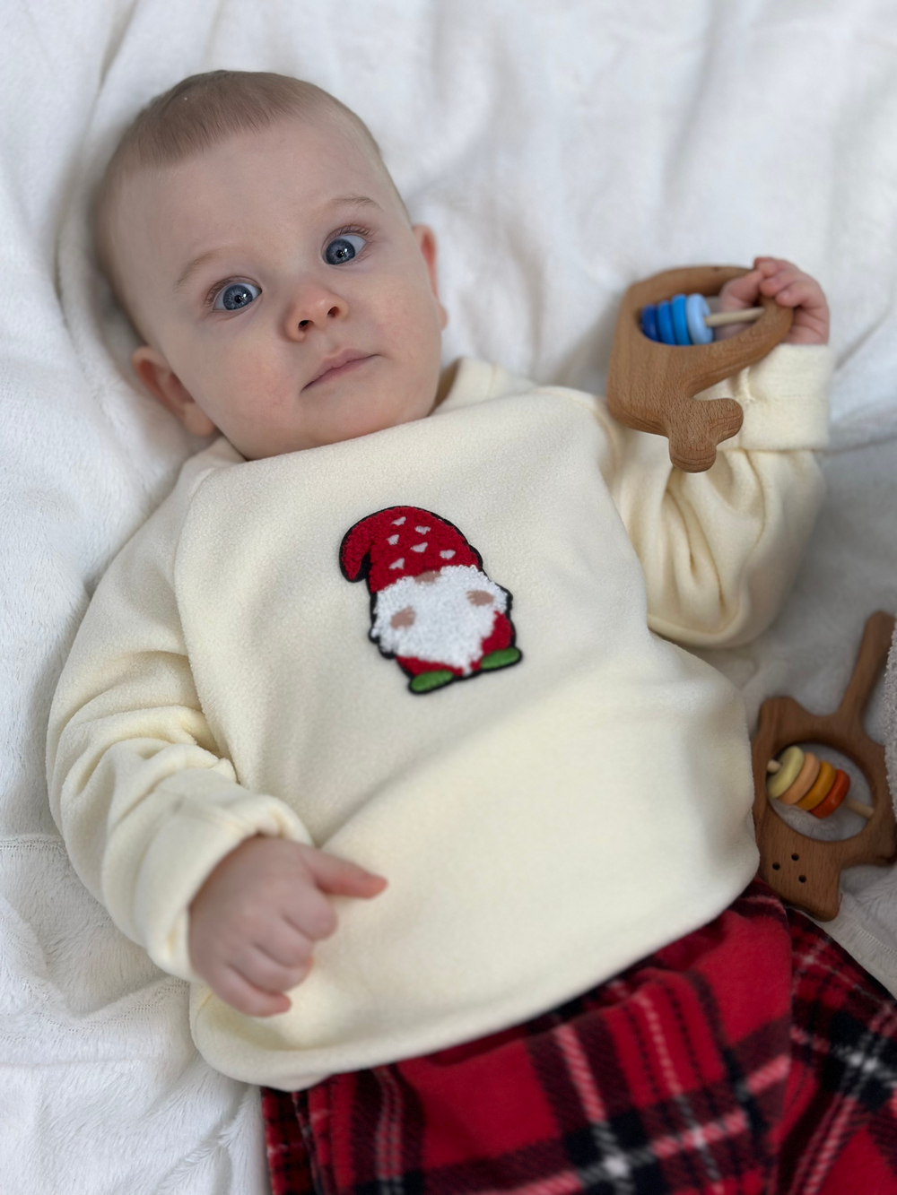 Флисовый костюм Забавный гном