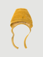 Велюровый чепчик Mjölk Mustard